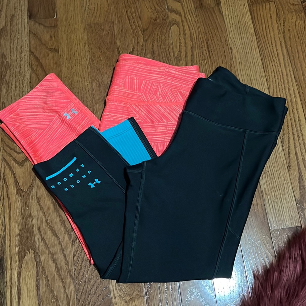 2 Under Armour Capri Leggings